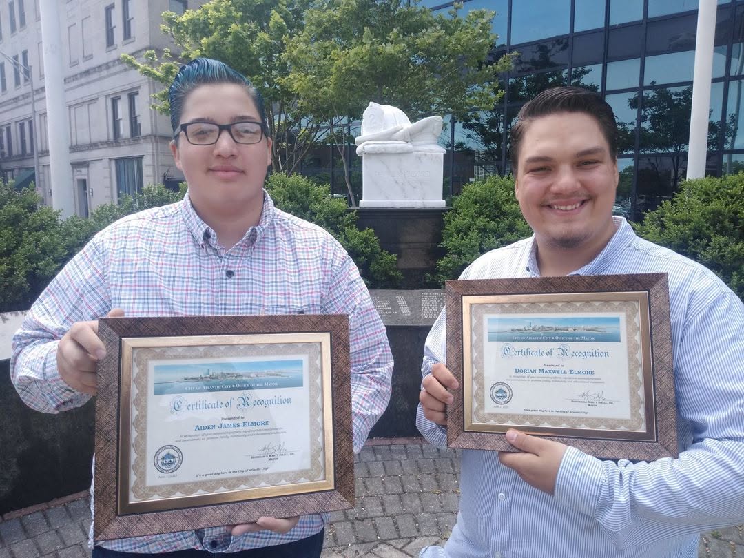 City of Atlantic City Certificates of Recognition